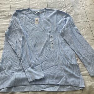 Blue lightweight sweater
